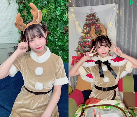 LINE LIVE 名場面：トナカイさんがやってきた